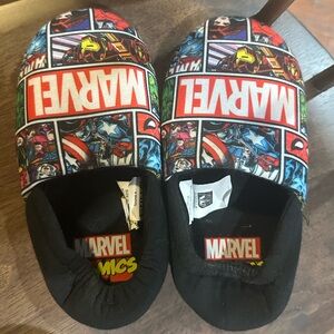 2/$25 Marvel Kids Slippers - Red and Black